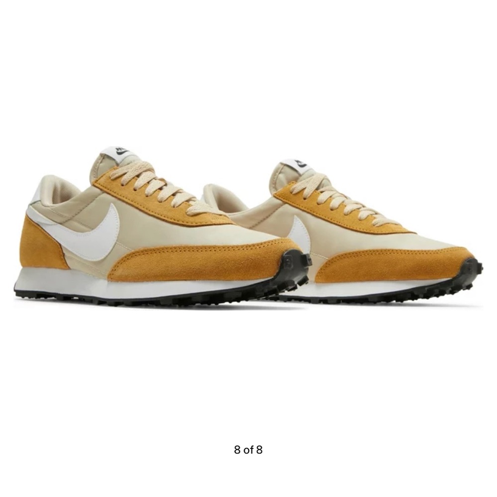 Nike Daybreak Sneaker in Rattan, White, Wheat, & Black